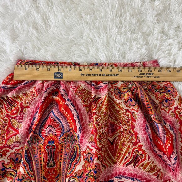 Like New✨ LOLITA Satin Flowy Maxi Skirt Made in India Size S - Picture 9 of 10